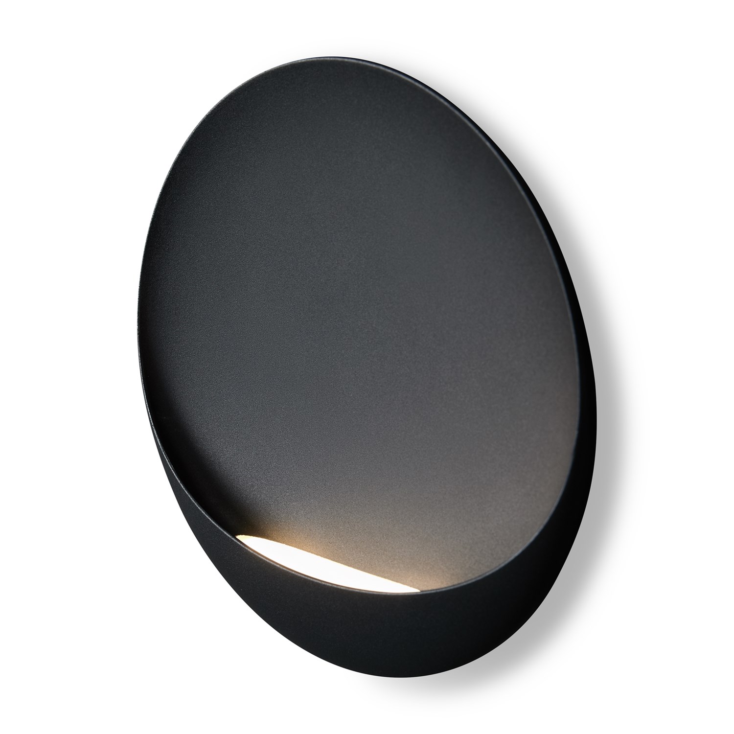Freya LED Clam Настенный светильник (бра) цвет: черный FR6188WL-L5B