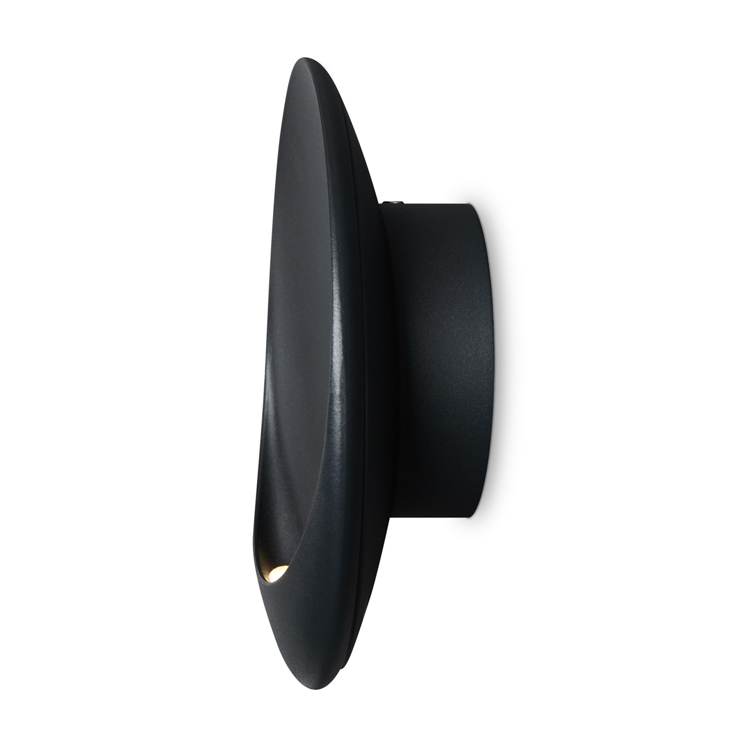 Freya LED Clam Настенный светильник (бра) цвет: черный FR6188WL-L5B