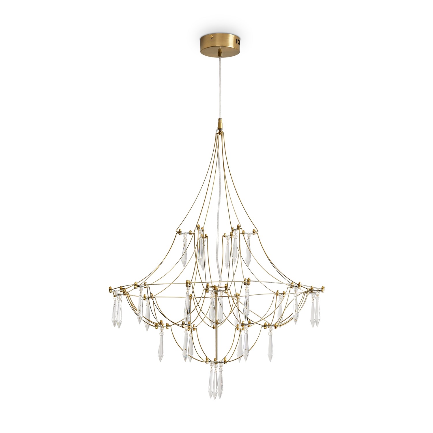 Freya LED Amela Подвесной светильник цвет: латунь FR6138PL-L21BS