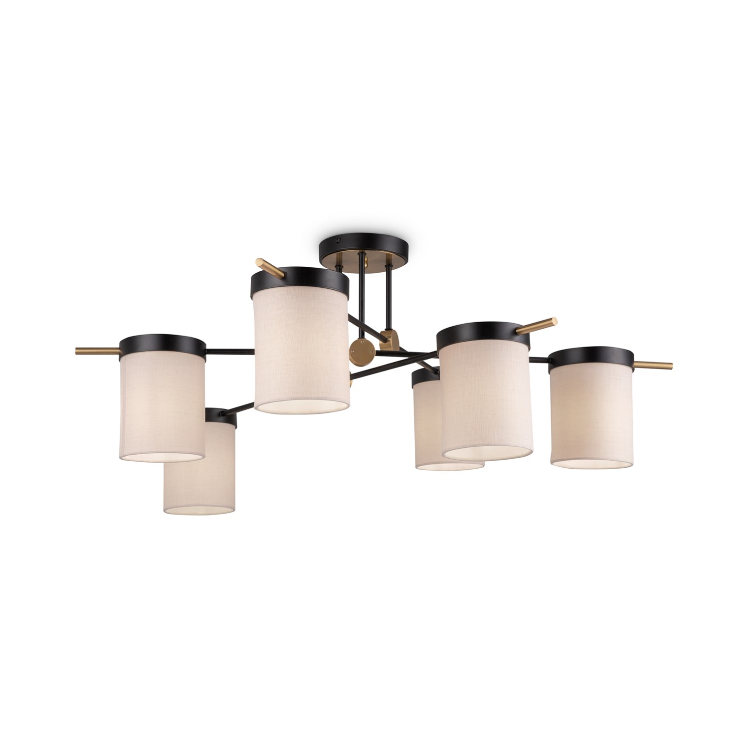 Freya Modern Bogy Потолочный светильник цвет: черный FR5377CL-06B