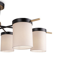 Freya Modern Bogy Потолочный светильник цвет: черный FR5377CL-06B