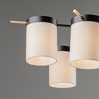 Freya Modern Bogy Потолочный светильник цвет: черный FR5377CL-06B