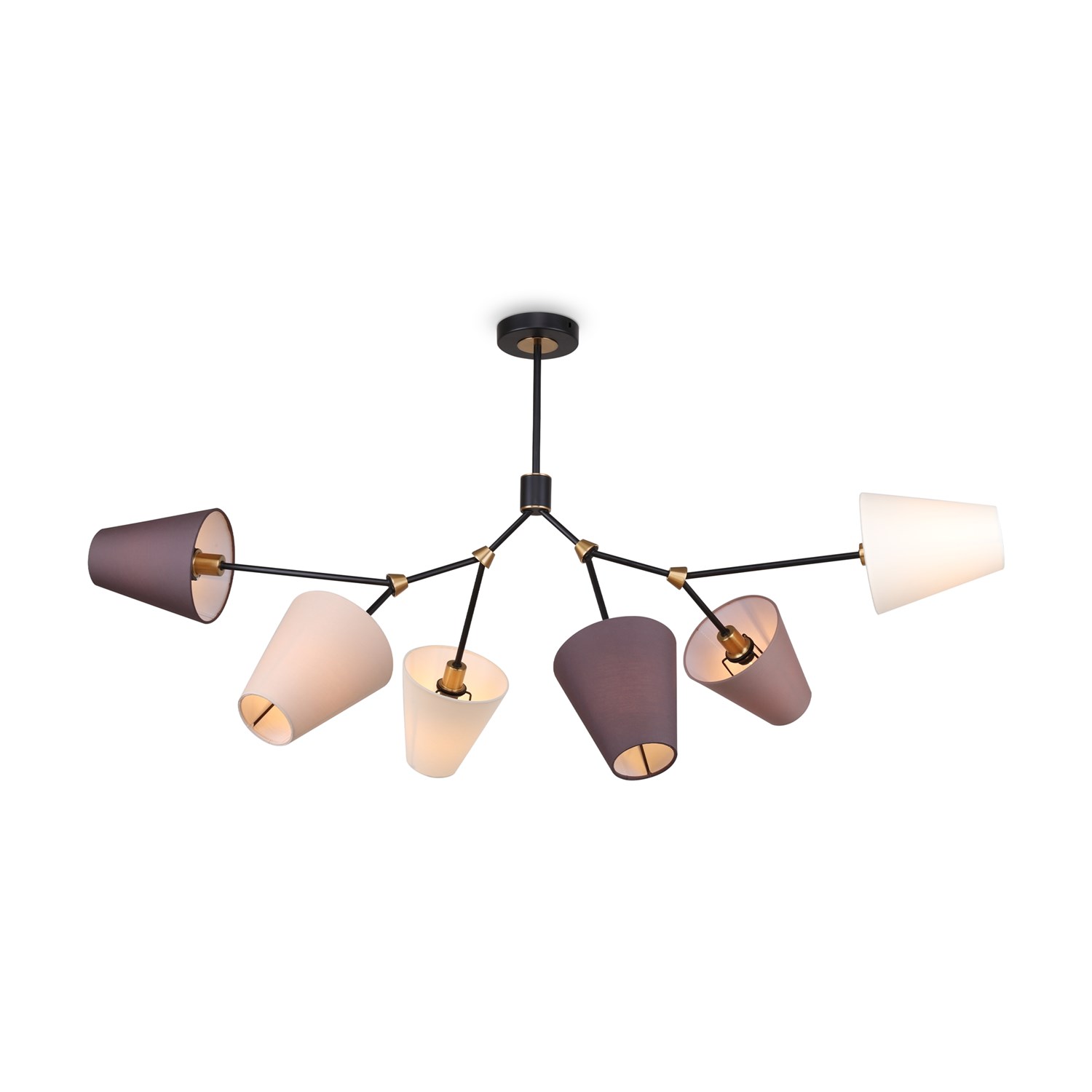 Freya Modern Hats Потолочный светильник цвет: черный FR5370CL-06B