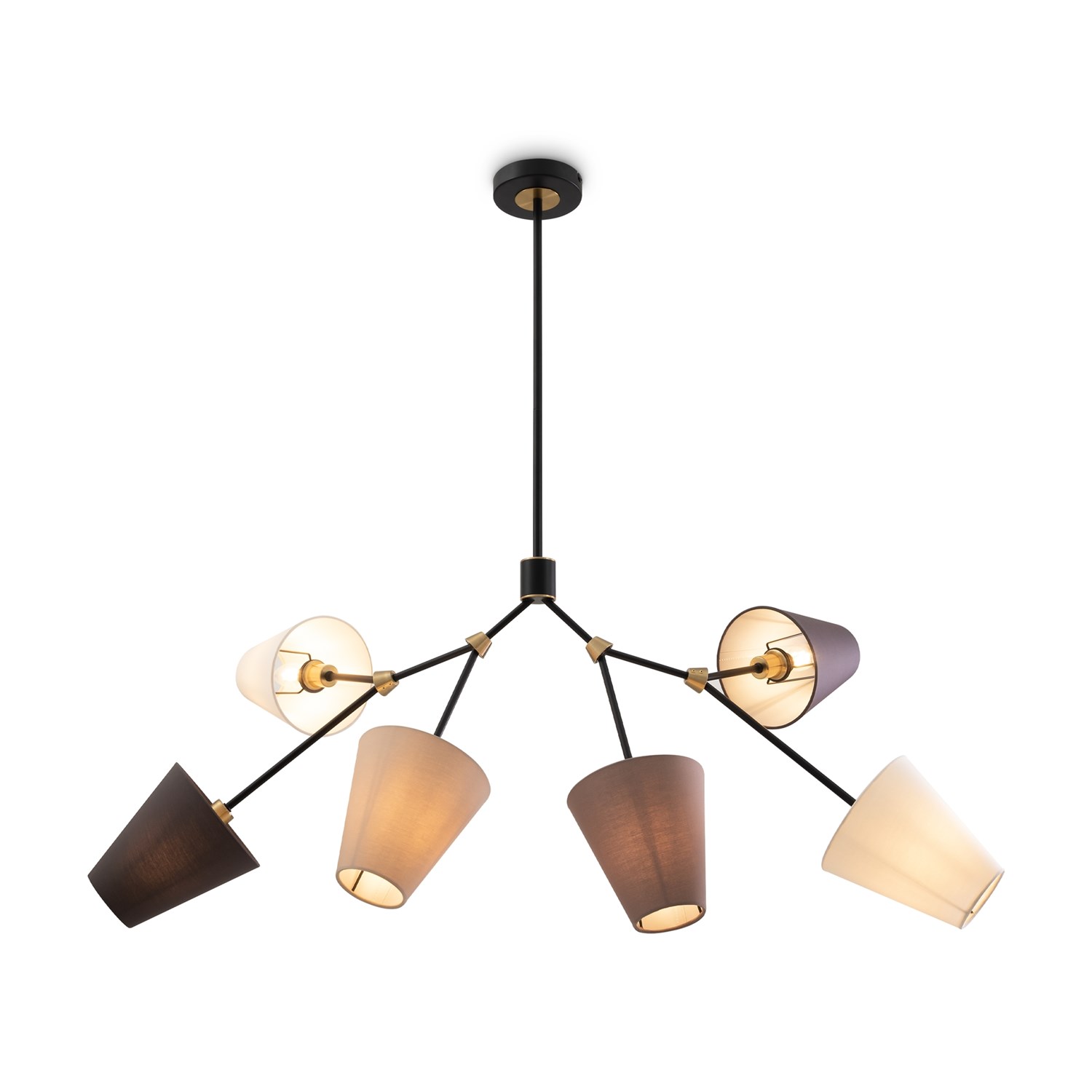 Freya Modern Hats Потолочный светильник цвет: черный FR5370CL-06B