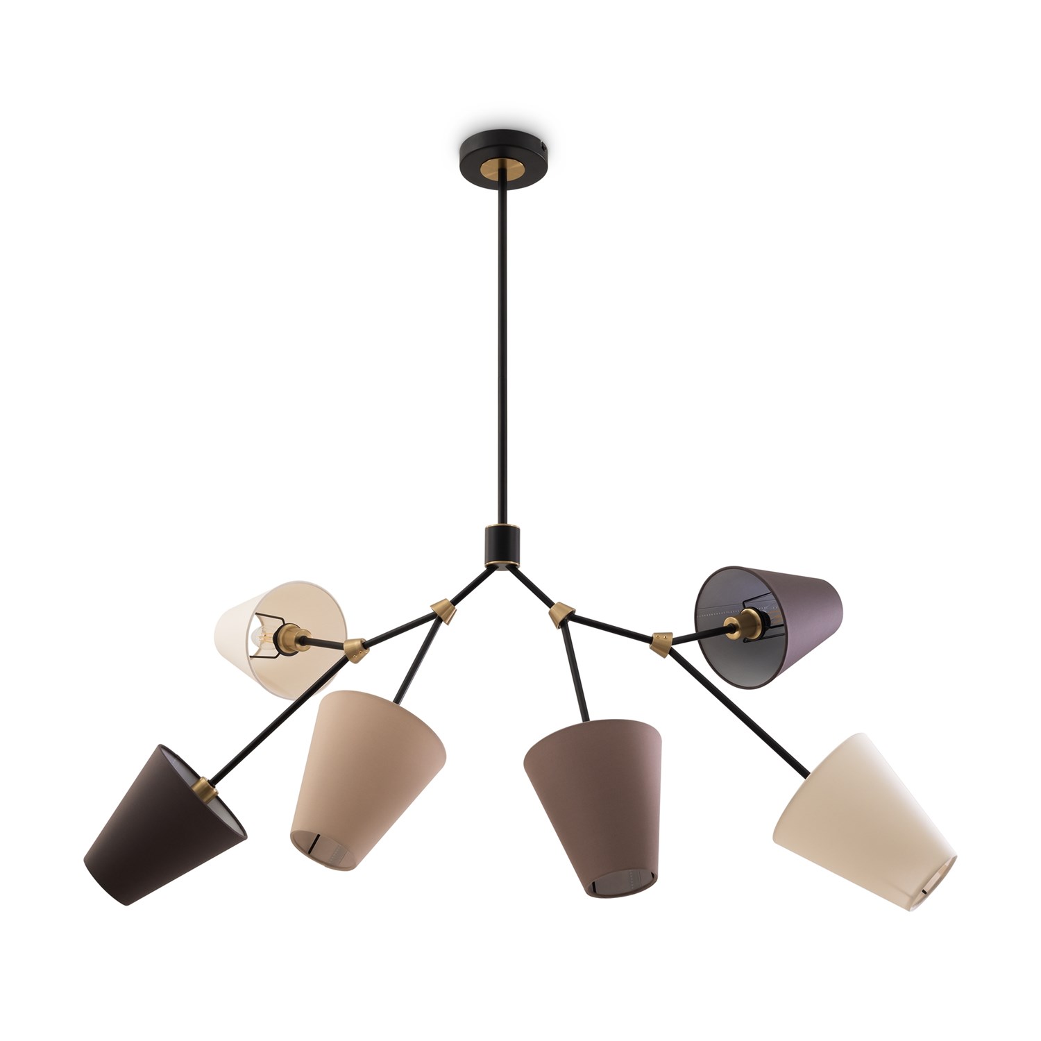 Freya Modern Hats Потолочный светильник цвет: черный FR5370CL-06B