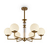 Freya Modern Bolas Люстра цвет: латунь FR5185PL-06BS