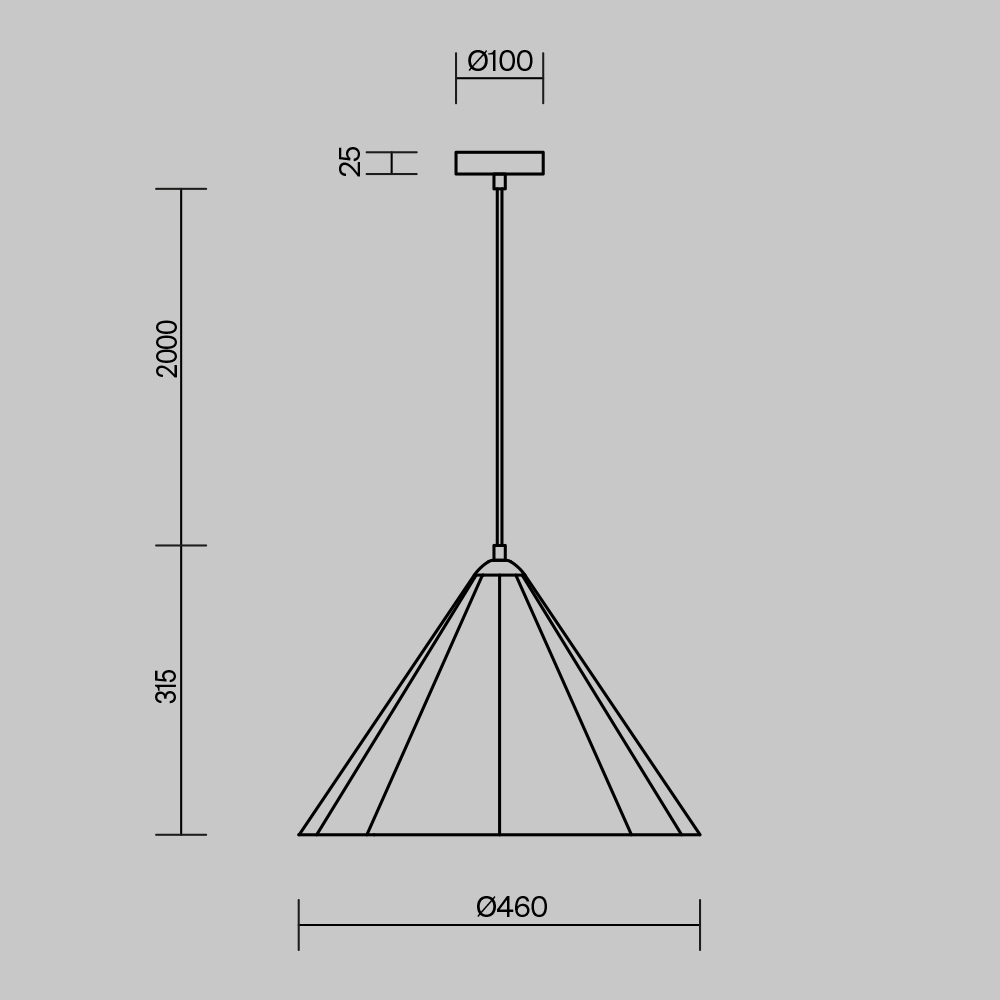 Freya Modern Felt Acoustic Подвесной светильник цвет: белый FR5479PL-01W