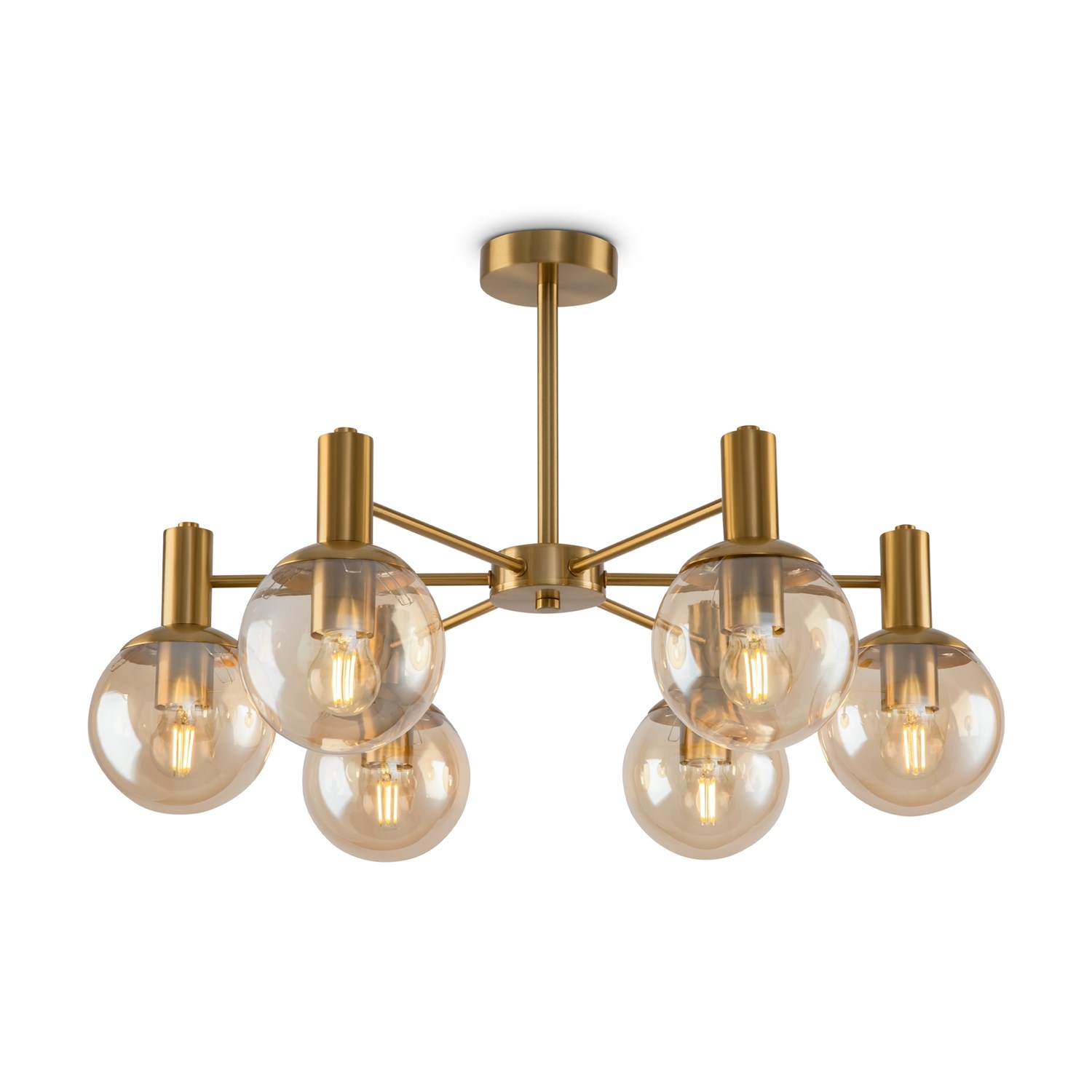 Freya Modern Globo Люстра цвет: латунь FR5175PL-06BS