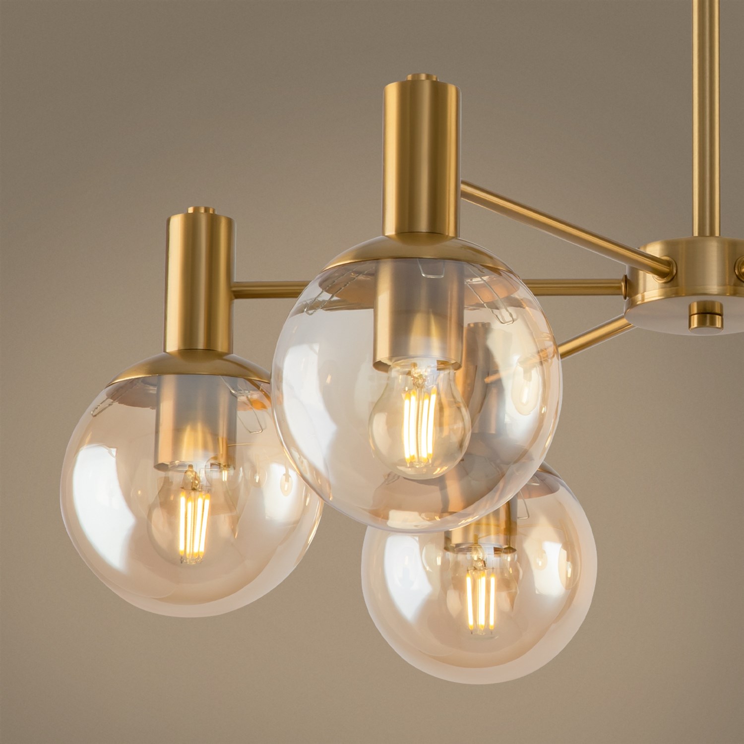 Freya Modern Globo Люстра цвет: латунь FR5175PL-06BS