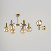 Freya Modern Globo Люстра цвет: латунь FR5175PL-06BS