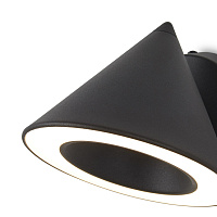Freya LED Etro Настенный светильник (бра) цвет: черный FR6141WL-L7B