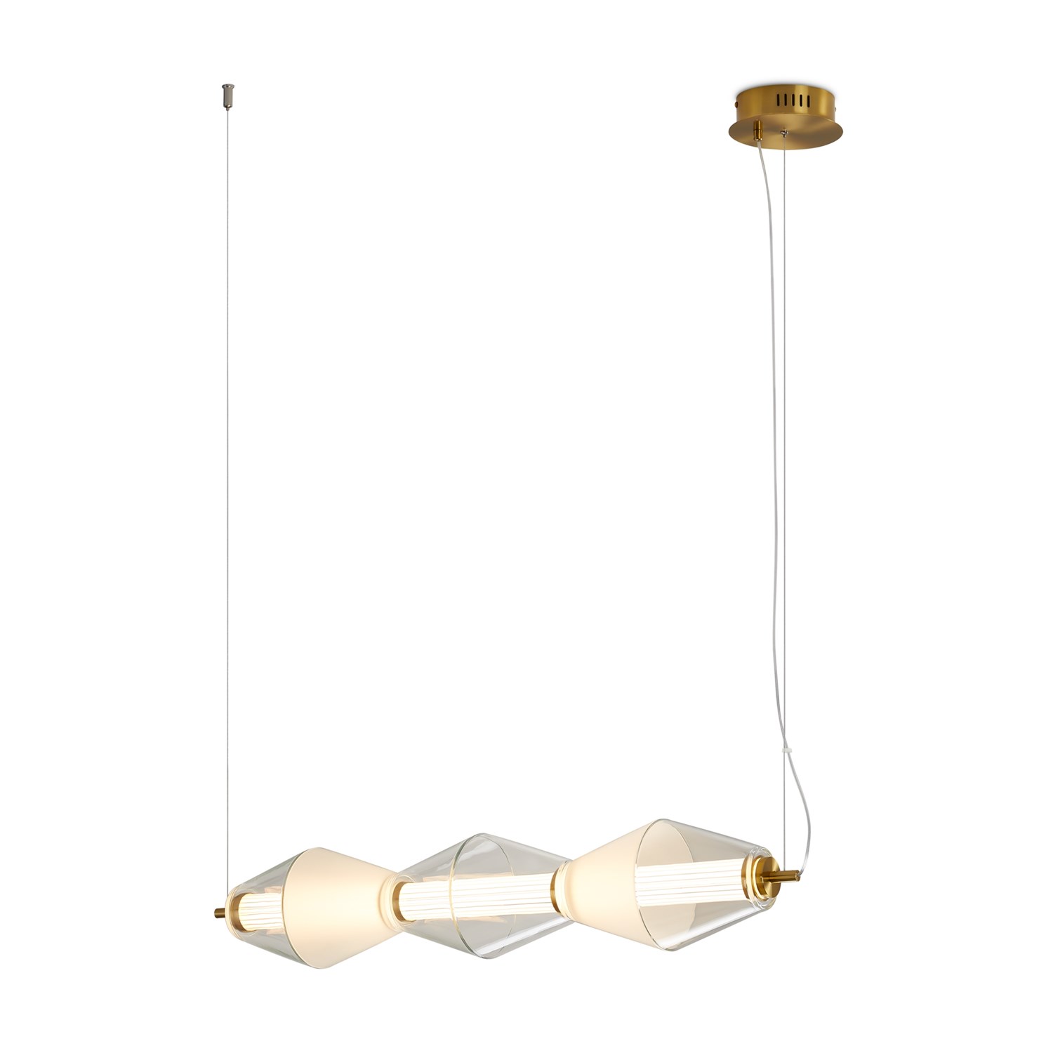 Freya LED Plum Подвесной светильник цвет: латунь FR6137PL-L21BT