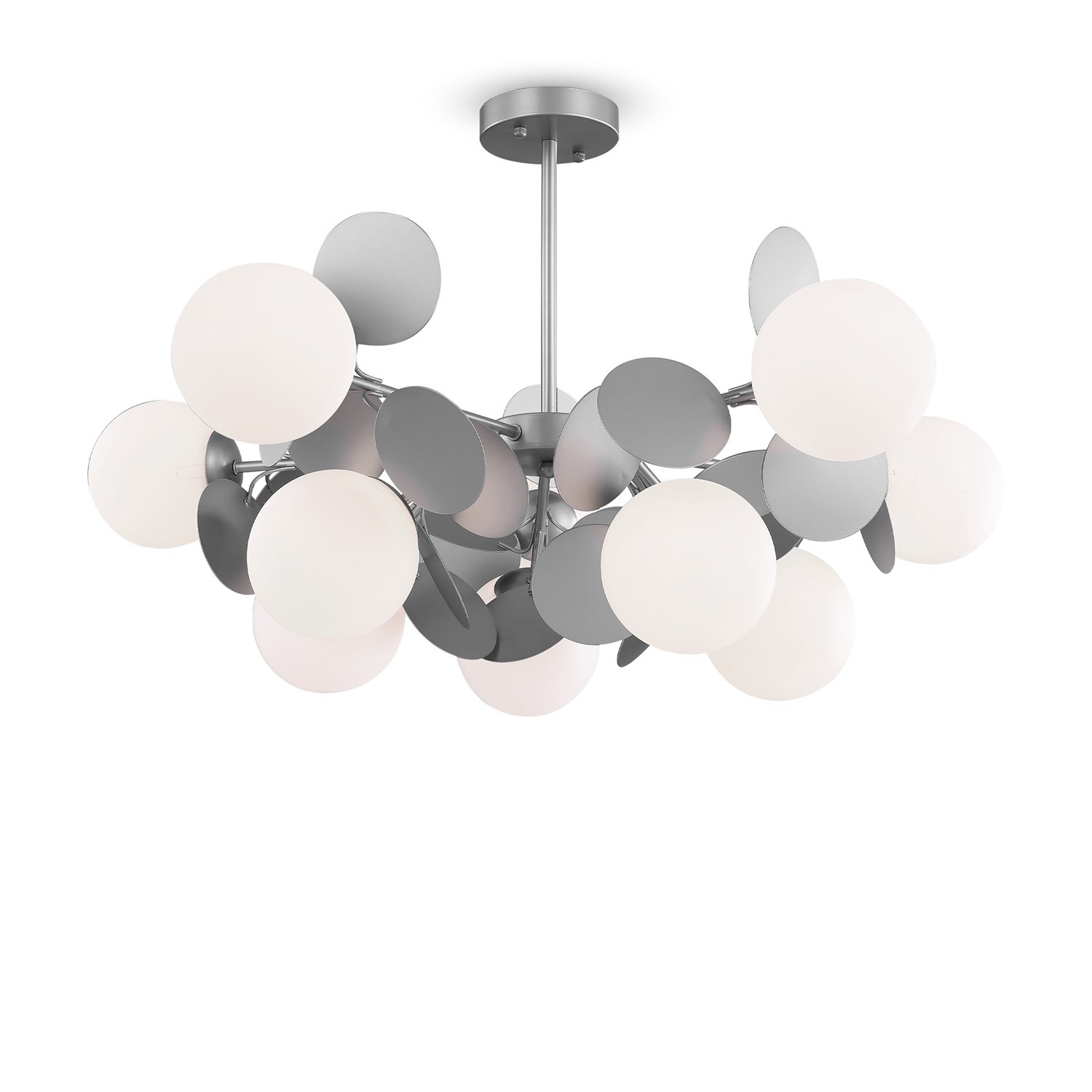 Freya Modern Satellite Люстра цвет: серебро FR5165PL-10S