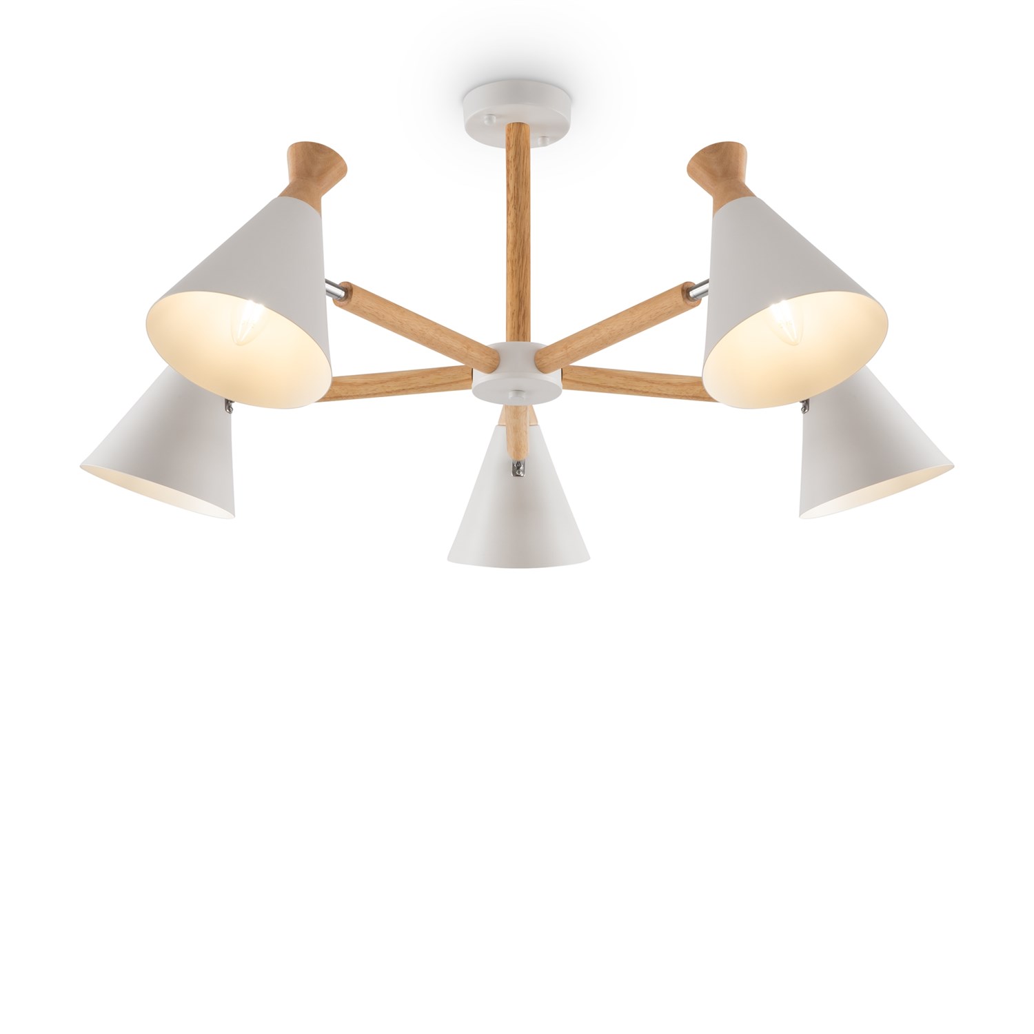 Freya Modern Rise Люстра цвет: дерево FR5169PL-05W