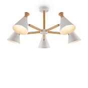 Freya Modern Rise Люстра цвет: дерево FR5169PL-05W