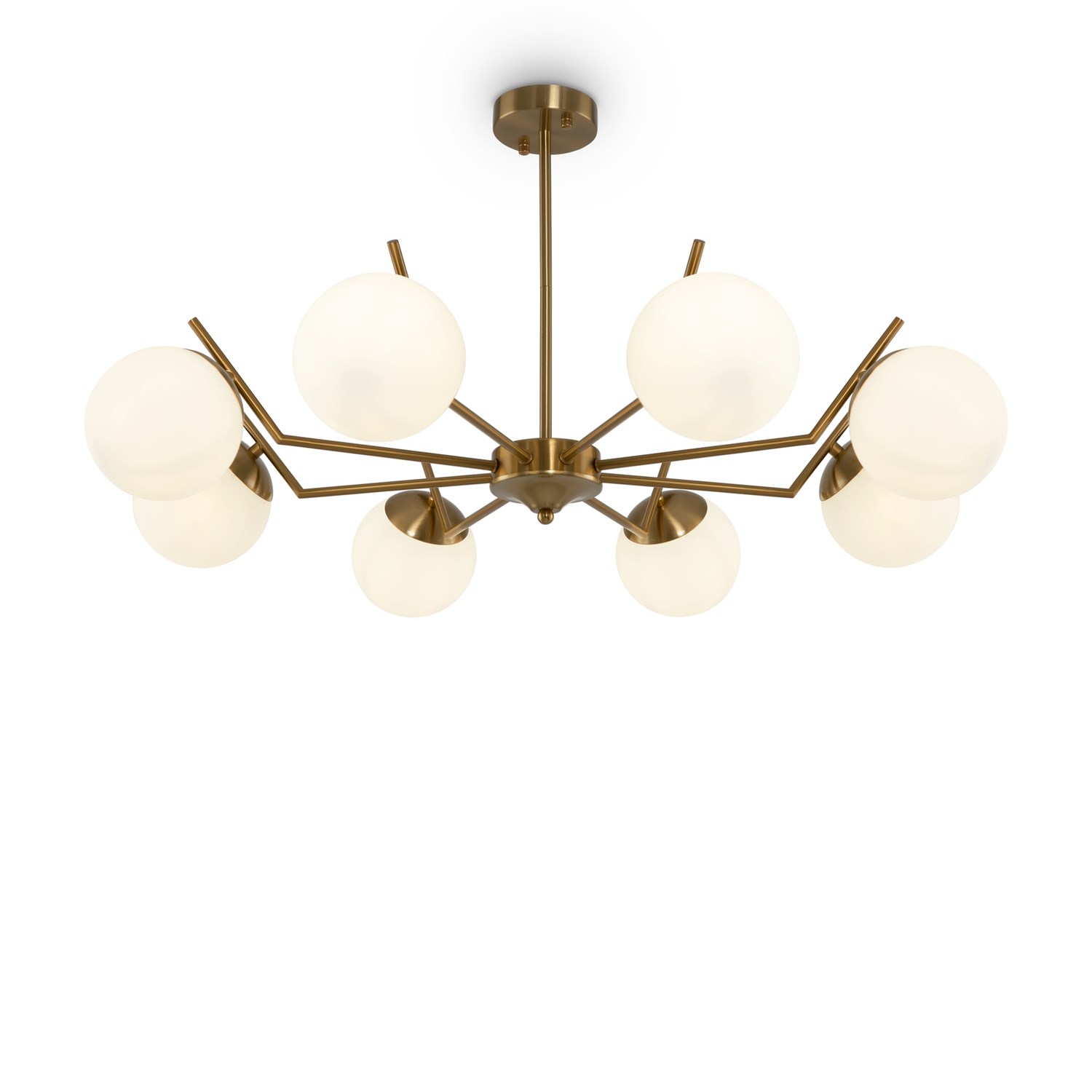 Freya Modern Moonrock Люстра цвет: латунь FR5173PL-08BS