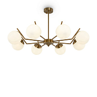 Freya Modern Moonrock Люстра цвет: латунь FR5173PL-08BS