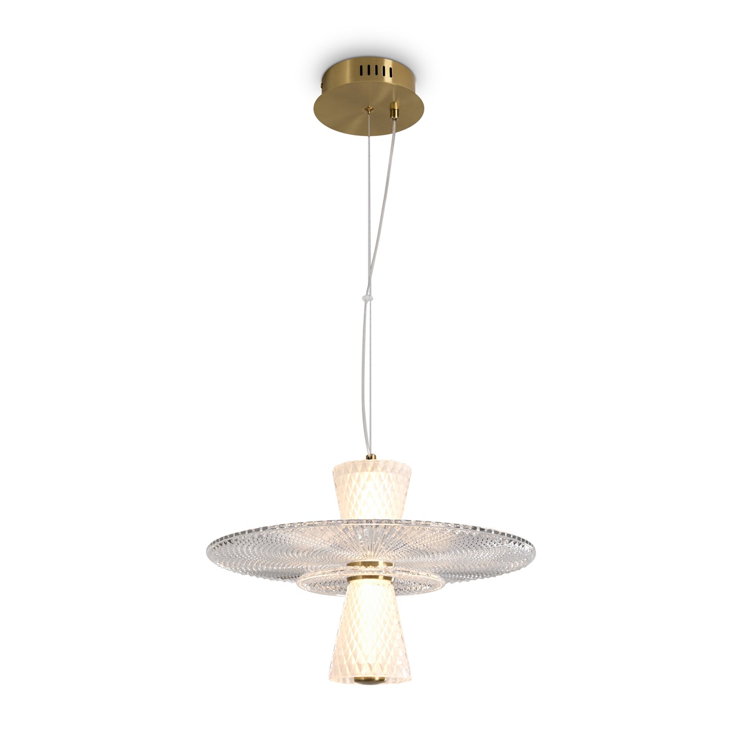 Freya LED Grail Подвесной светильник цвет: латунь FR6183PL-L4BS1