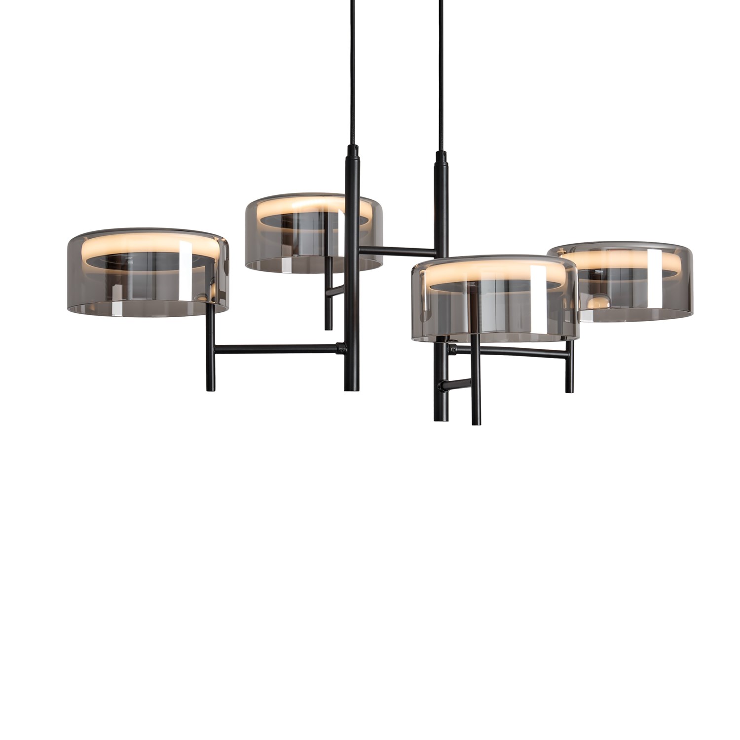 Freya Modern Tower Подвесной светильник цвет: черный FR5536PL-L14B