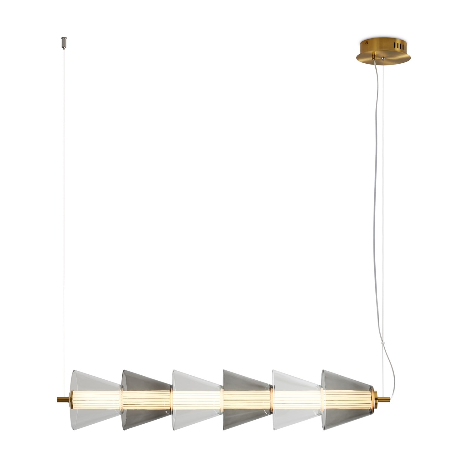 Freya LED Plum Подвесной светильник цвет: латунь FR6137PL-L21BT1