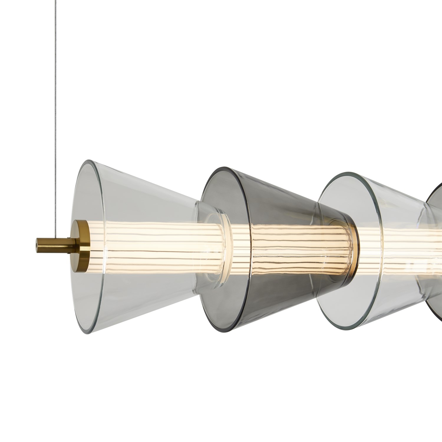 Freya LED Plum Подвесной светильник цвет: латунь FR6137PL-L21BT1