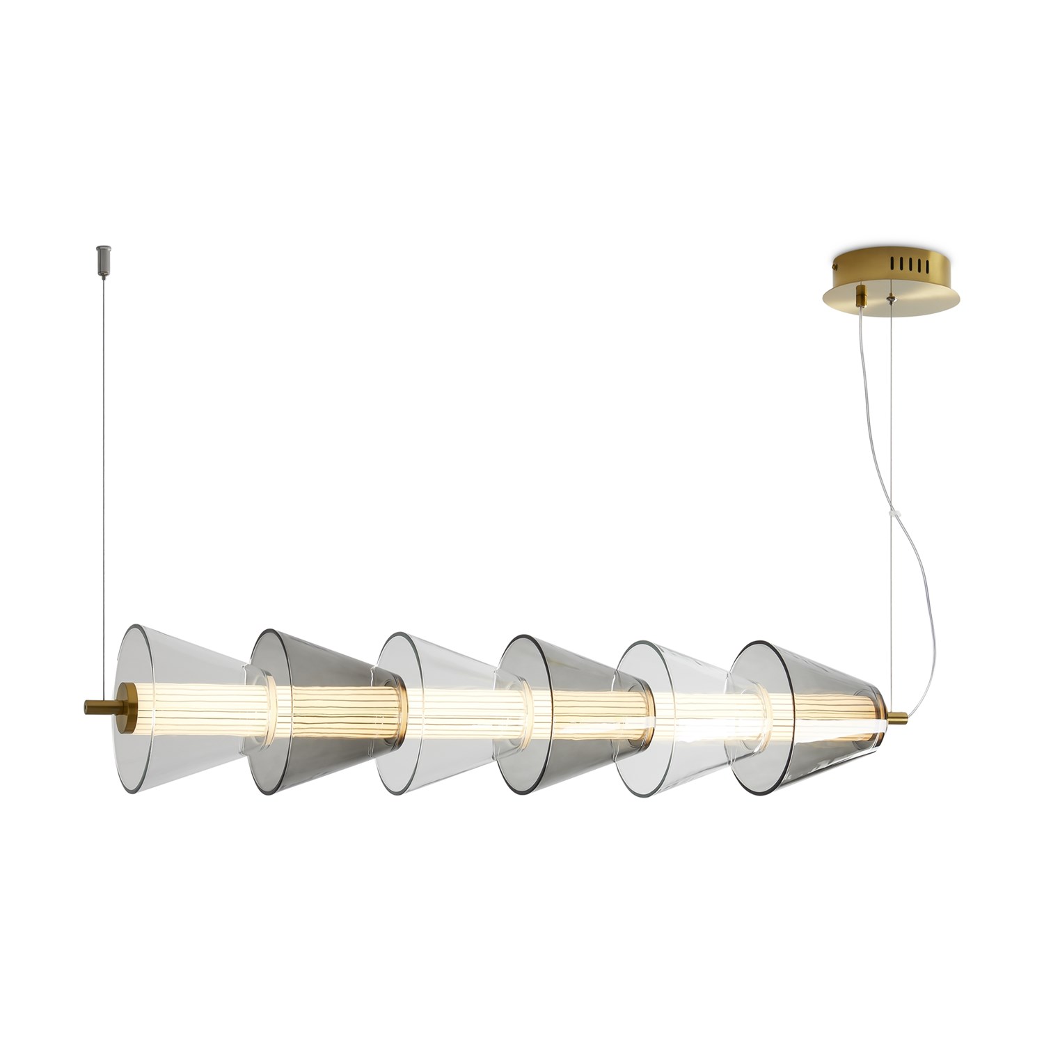 Freya LED Plum Подвесной светильник цвет: латунь FR6137PL-L21BT1