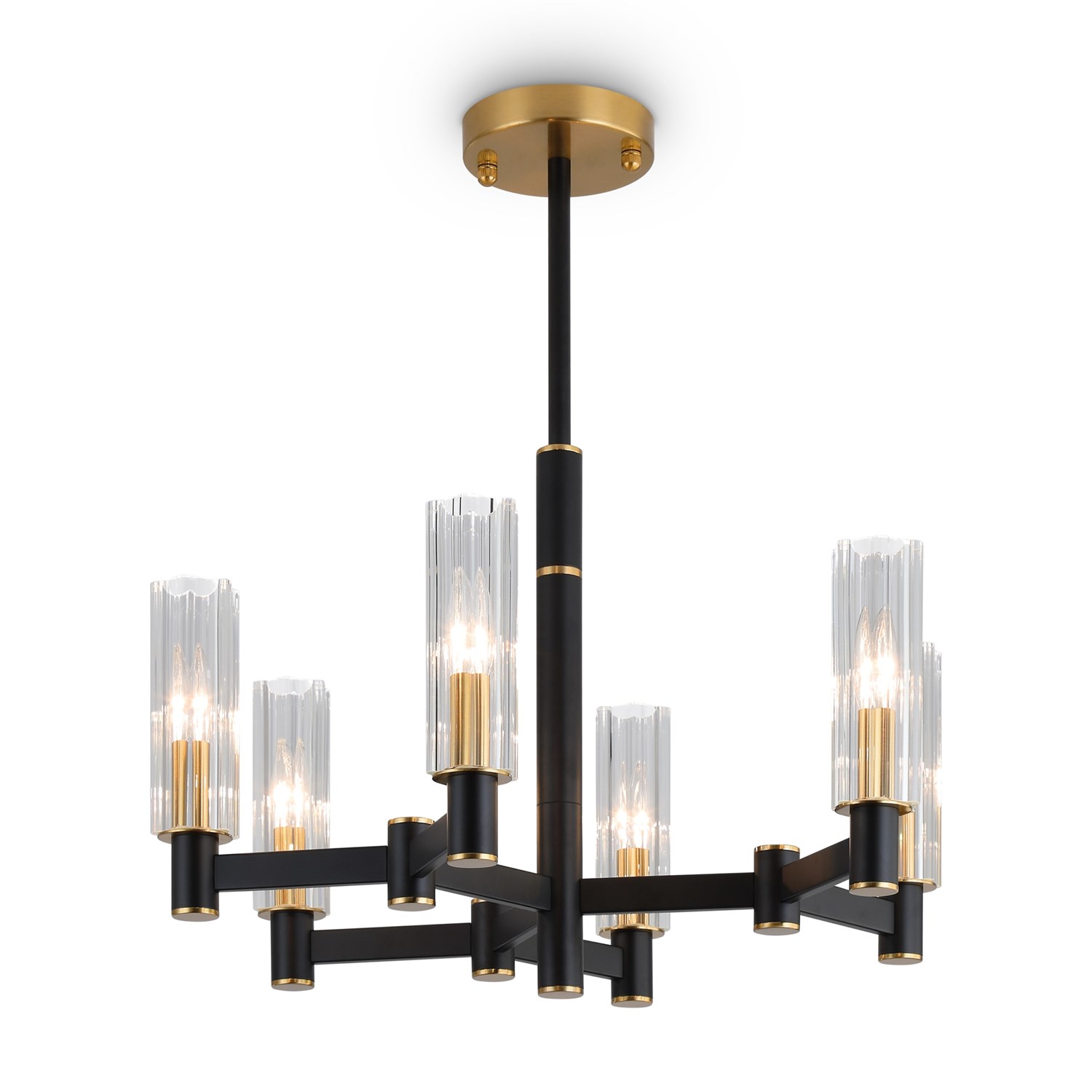 Freya Modern Ambra Подвесной светильник цвет: черный FR5167PL-06B