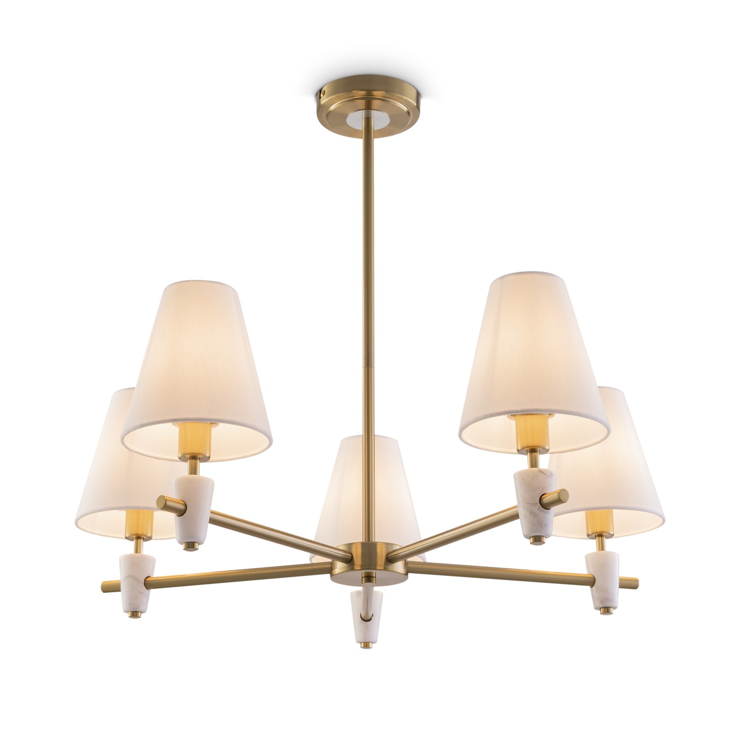 Freya Modern Pietra Потолочный светильник цвет: латунь FR5371CL-05BS