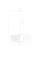 Freya Modern Basilica Люстра цвет: латунь FR5166PL-06BS