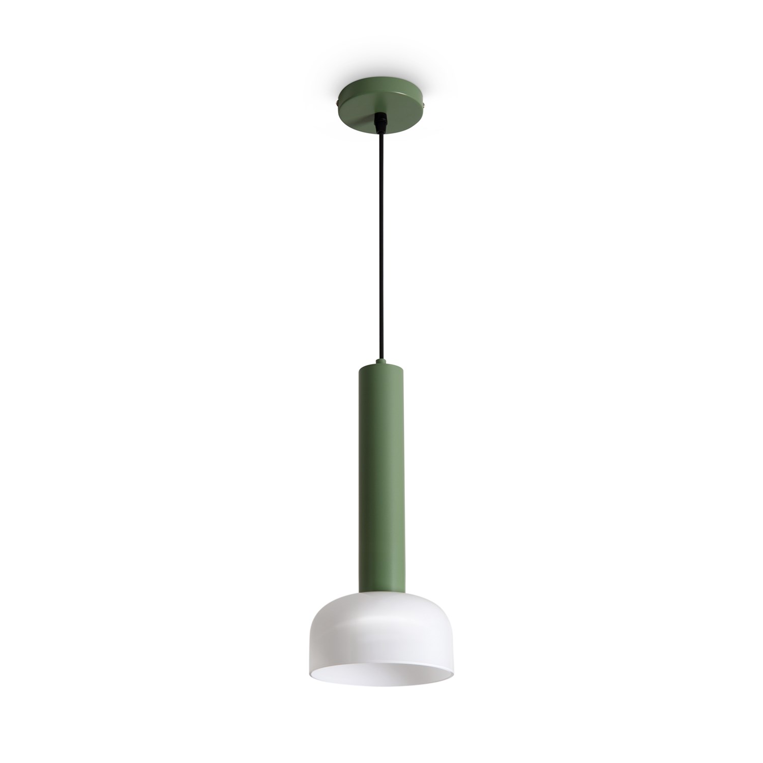 Freya LED Barries Подвесной светильник цвет: зеленый FR6185PL-L5GN