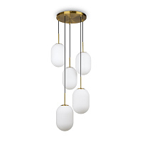 Freya Crystal Sharlot Подвесной светильник цвет: латунь FR1012PL-05BS