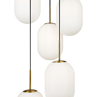 Freya Crystal Sharlot Подвесной светильник цвет: латунь FR1012PL-05BS