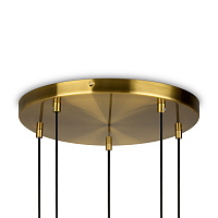 Freya Crystal Sharlot Подвесной светильник цвет: латунь FR1012PL-05BS