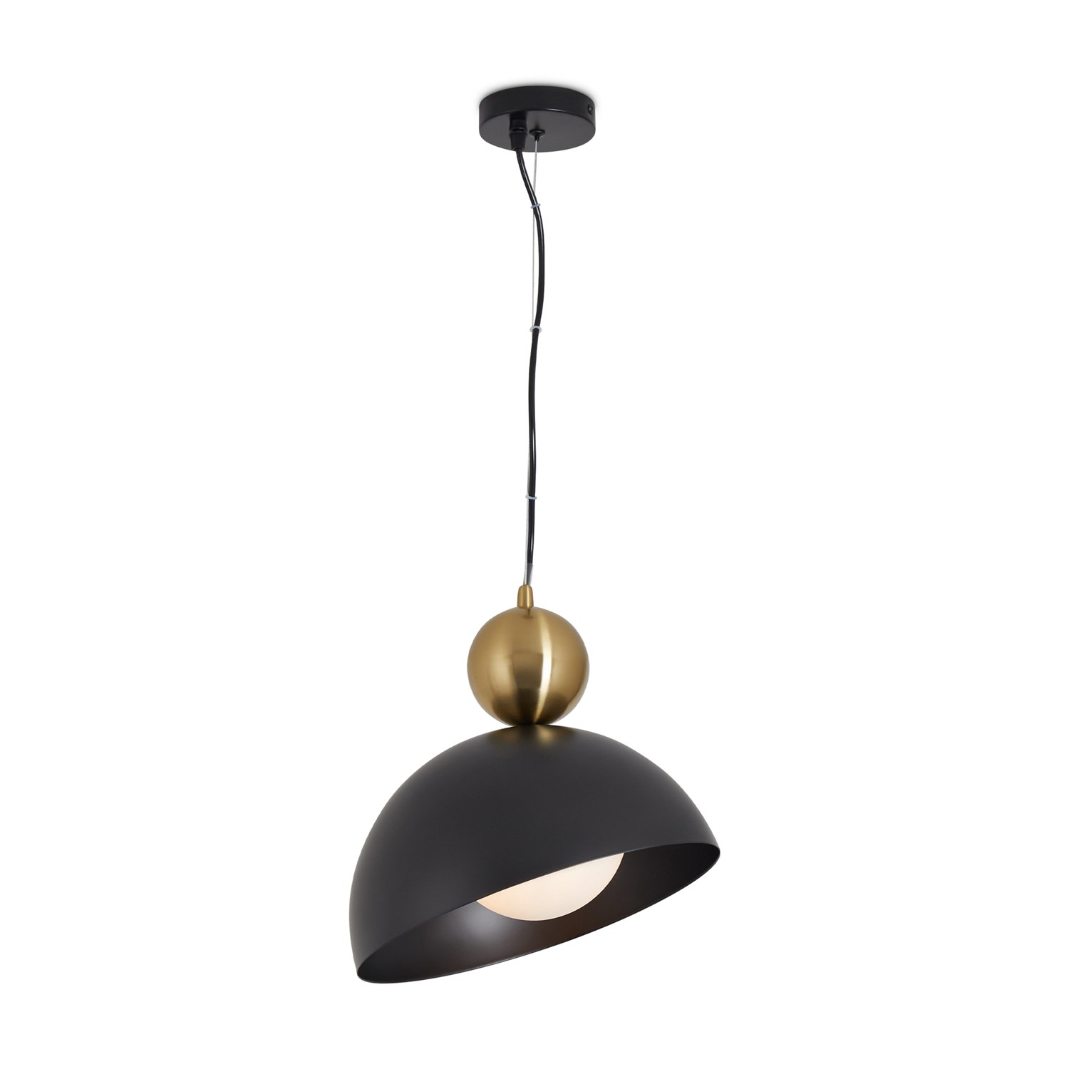 Freya Modern Bowl Подвесной светильник цвет: черный FR5439PL-01B