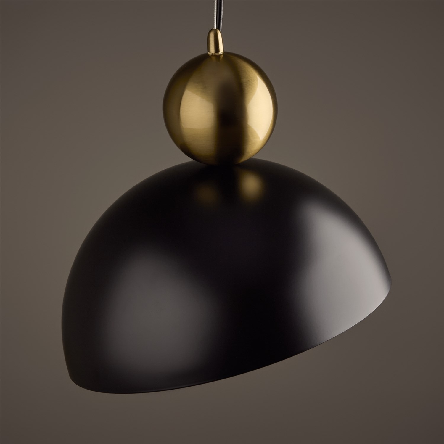 Freya Modern Bowl Подвесной светильник цвет: черный FR5439PL-01B