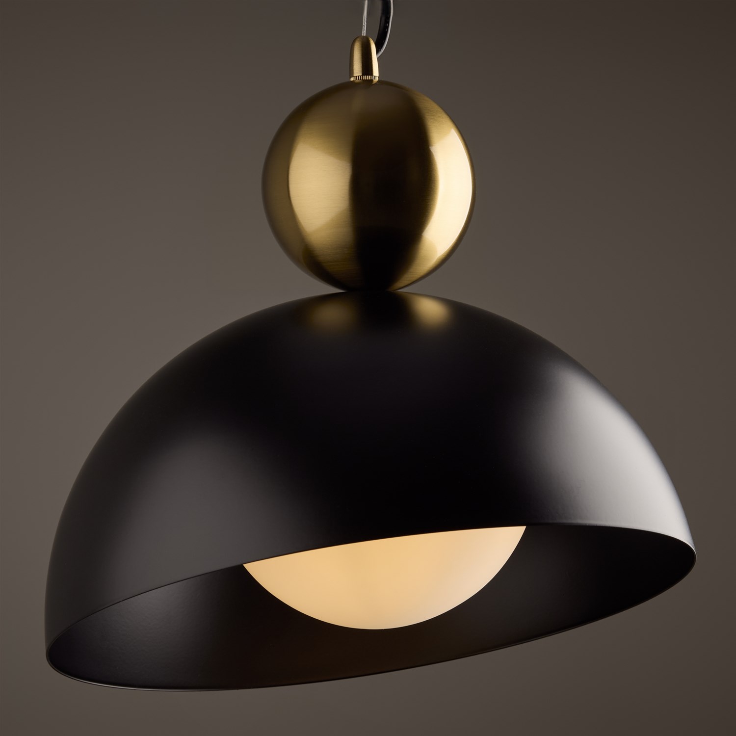 Freya Modern Bowl Подвесной светильник цвет: черный FR5439PL-01B