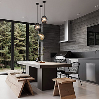 Freya Modern Shiny Подвесной светильник цвет: дымчатый FR5547PL-01SM