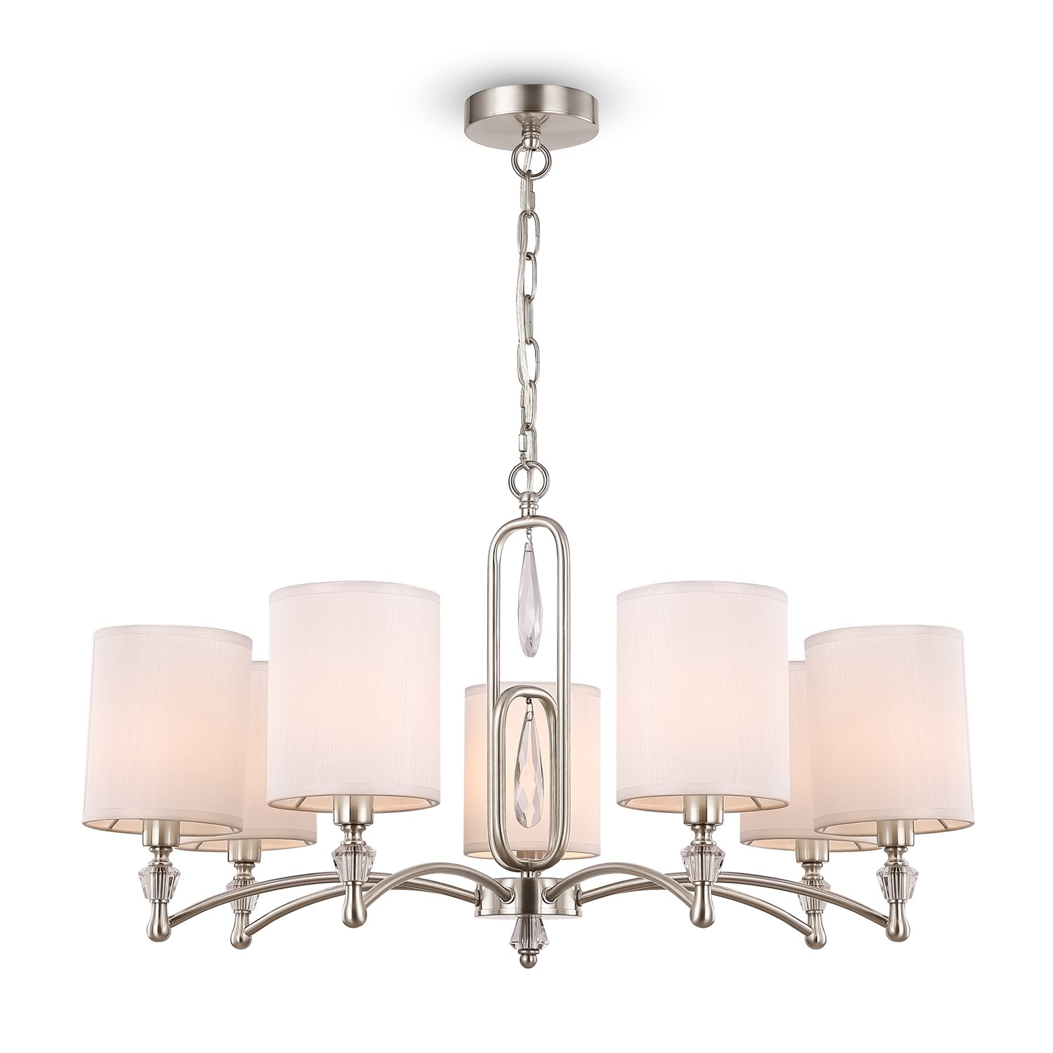 Freya Crystal Riverside Подвесной светильник цвет: никель FR1007PL-07N