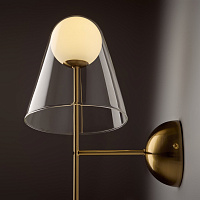 Freya Modern Doublety Настенный светильник (бра) цвет: латунь FR5382WL-01BS