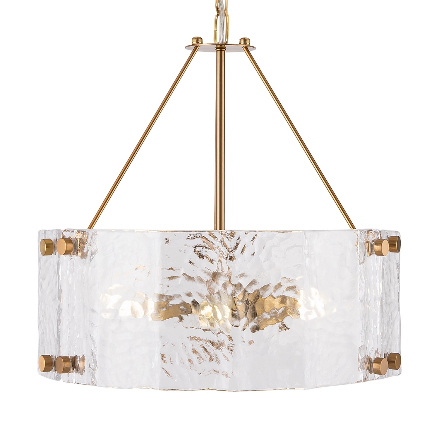 Freya Modern Fresco Подвесной светильник цвет: латунь FR5190PL-06BS