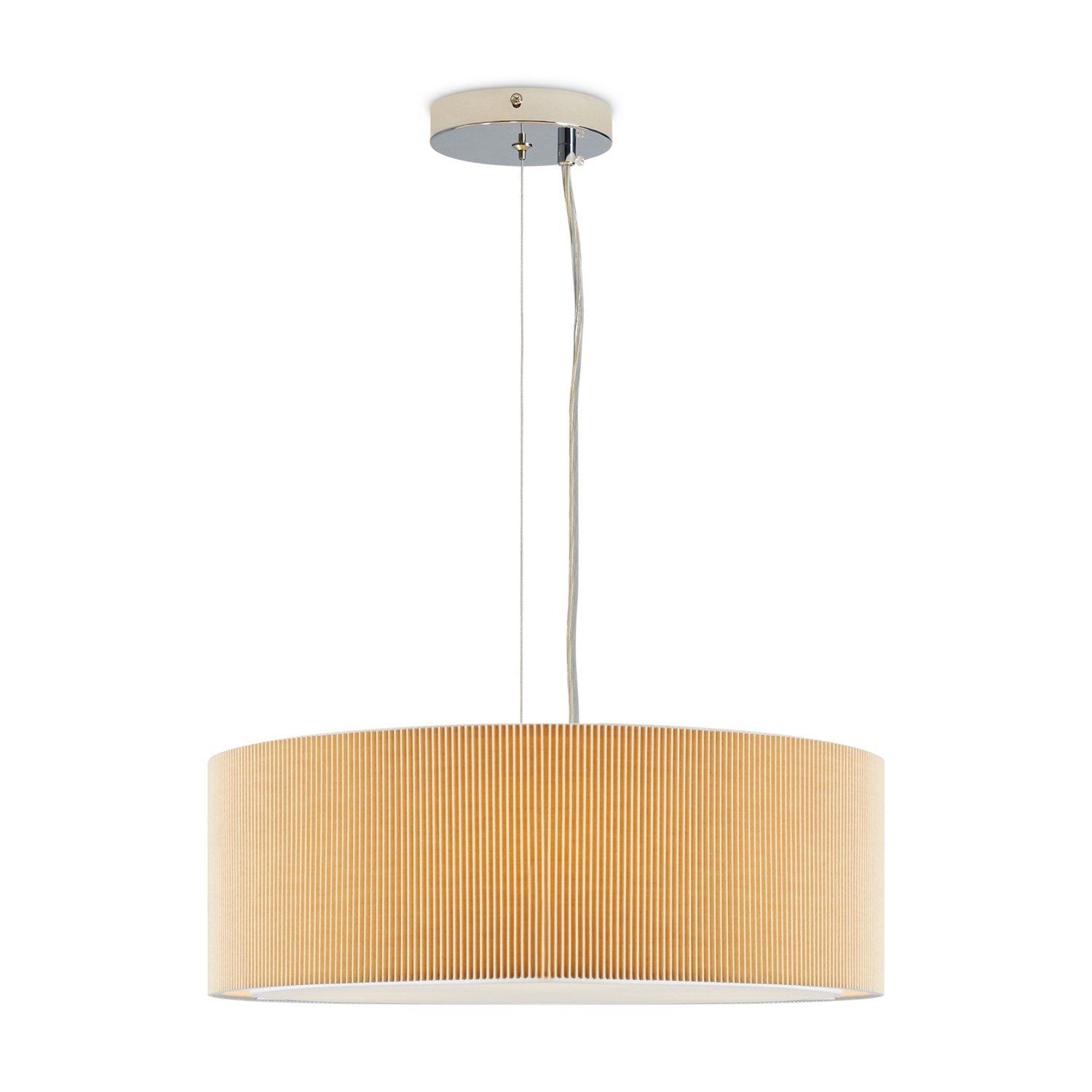 Freya Modern Pleating Подвесной светильник цвет: хром FR5434PL-03BG