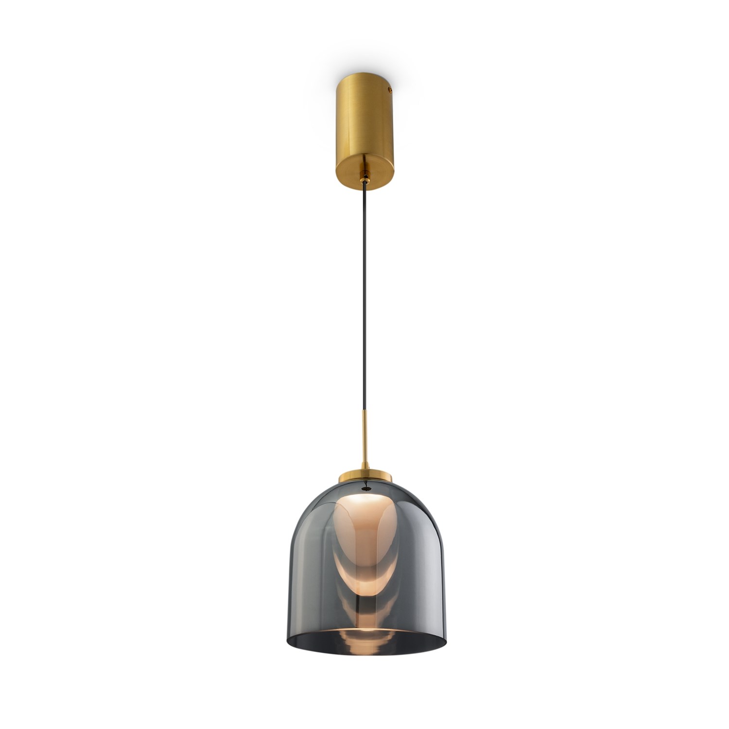 Freya Modern Fume Подвесной светильник цвет: латунь FR5399PL-L4BS1