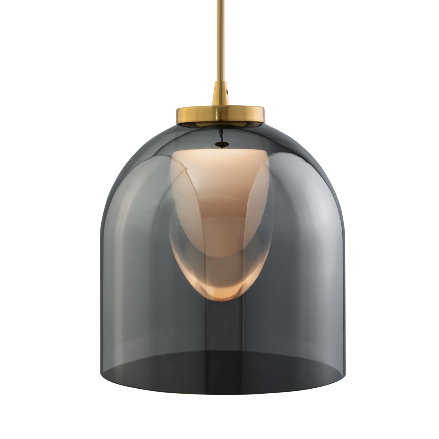 Freya Modern Fume Подвесной светильник цвет: латунь FR5399PL-L4BS1