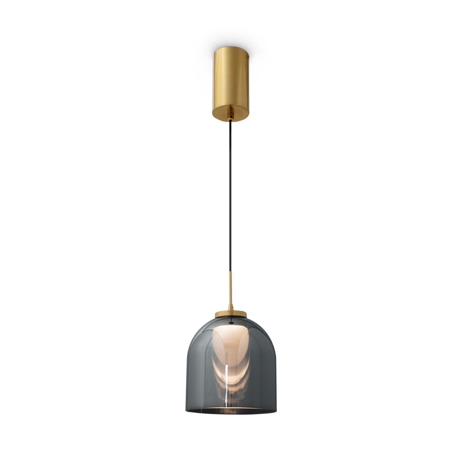 Freya Modern Fume Подвесной светильник цвет: латунь FR5399PL-L4BS1