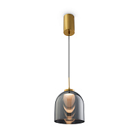Freya Modern Fume Подвесной светильник цвет: латунь FR5399PL-L4BS1