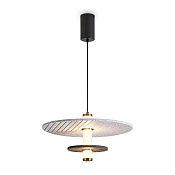 Freya Modern Acoustic Подвесной светильник цвет: черный FR5494PL-L9GR
