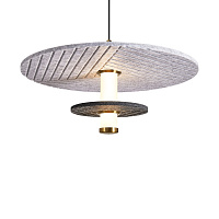 Freya Modern Acoustic Подвесной светильник цвет: черный FR5494PL-L9GR