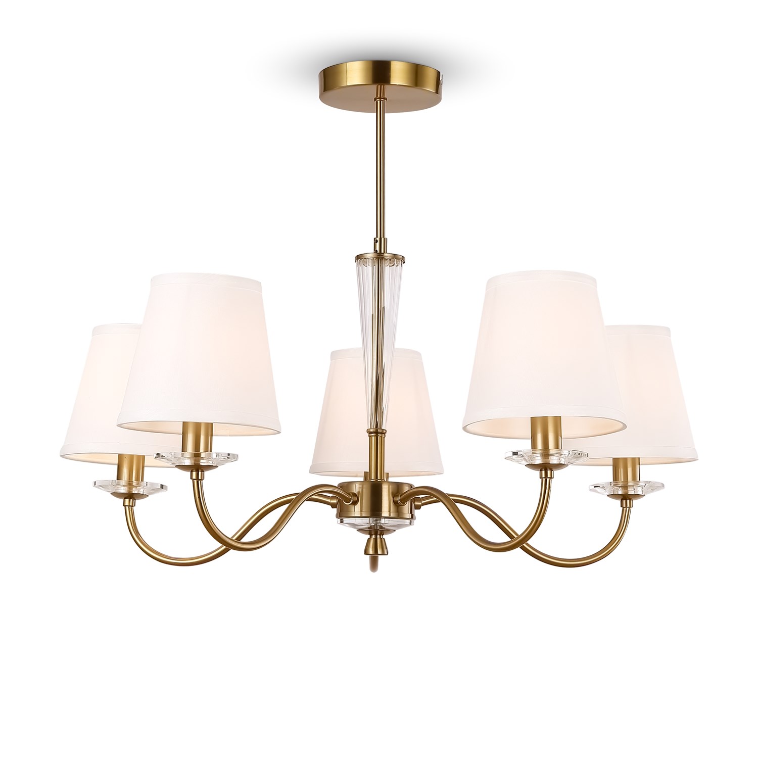 Freya Classic Osborn Люстра цвет: латунь FR2027PL-05BS