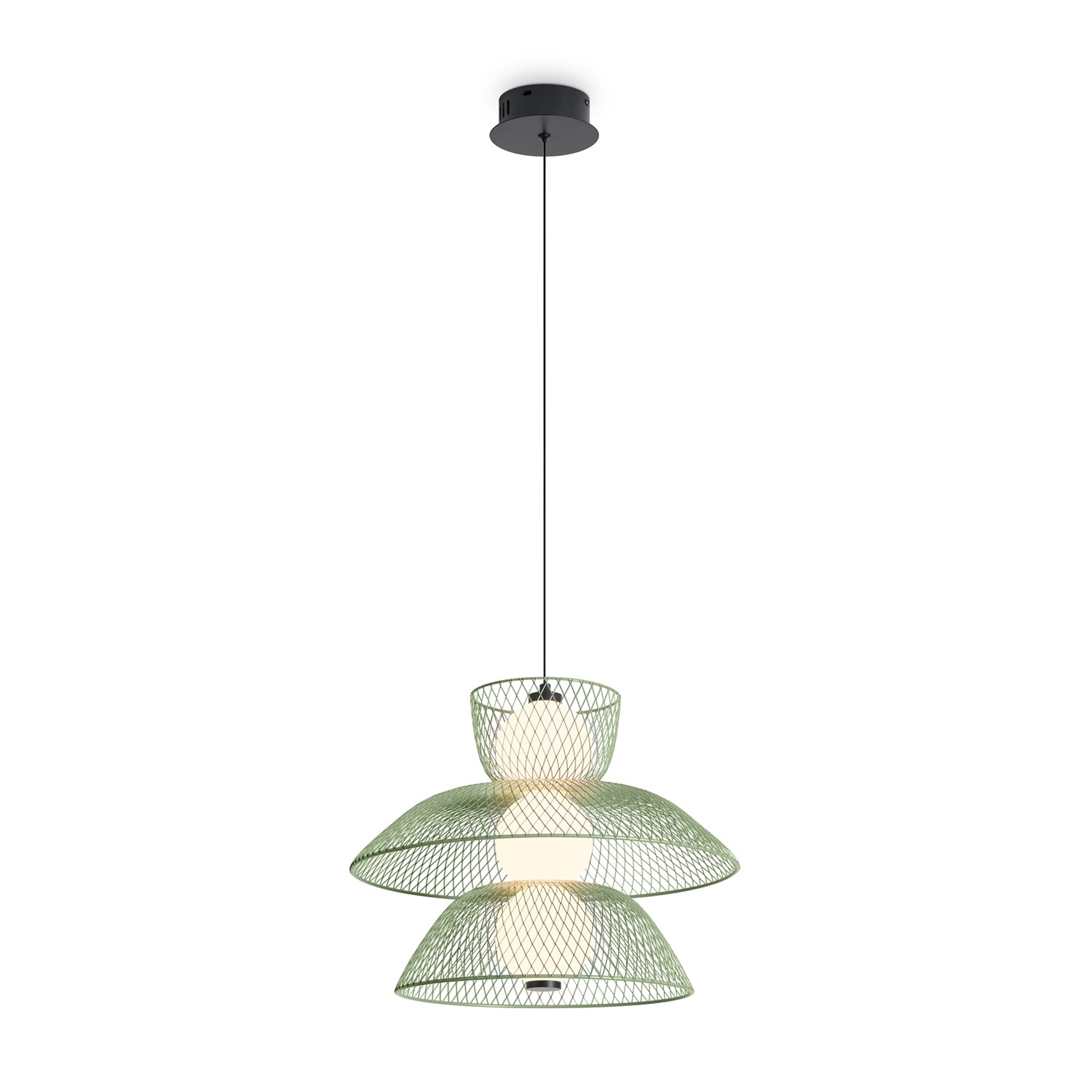 Freya Modern Harper Подвесной светильник цвет: черный FR5545PL-L5GN