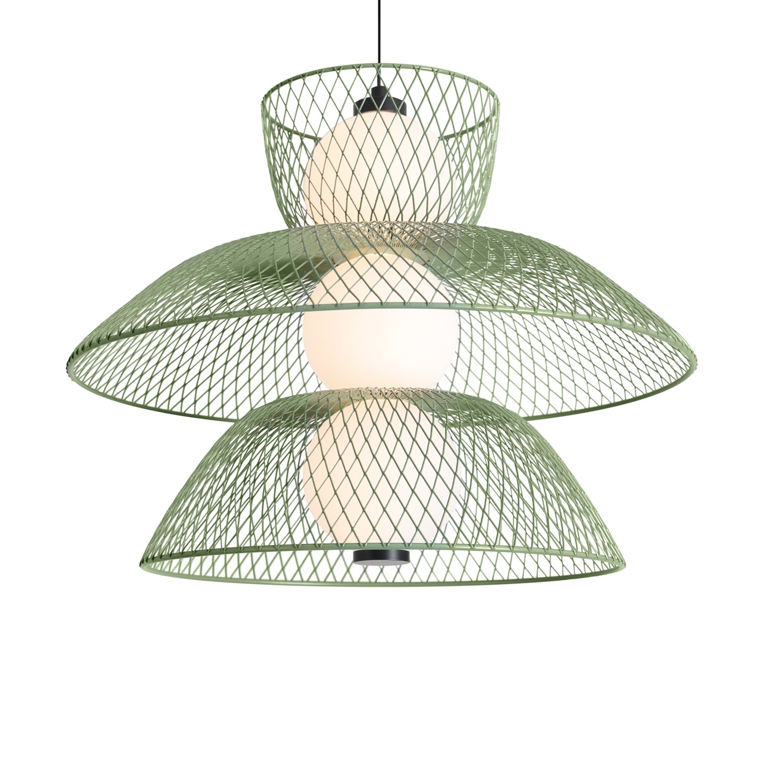 Freya Modern Harper Подвесной светильник цвет: черный FR5545PL-L5GN
